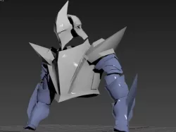 Monster Hunter 2 Freedom Ultimate Ceanataur Cosplay/Action Figure Braces and chestplate resized