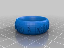 My Customized Text Ring/Bracelet/Crown Thing paty marcio