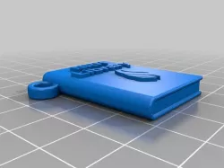 NRH Library Book KeyChain