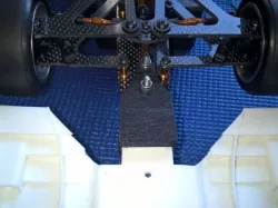Open RC F1 front wing mount for RC F1 car XRay Yokomo Tamiya Serpent