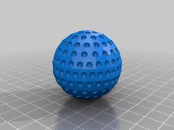 Parametric Golf Ball