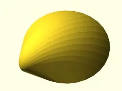 Parametric Logarithmic Seashell