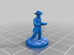 Peaky Cowboy with Shotgun