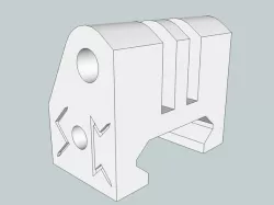 Picatinny gopro support
