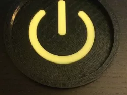 Power Symbol Coaster