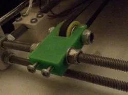 Prusa i3 Y end idler with tensioner (608 bearing)