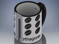 Pythagoras coffee cup