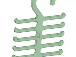Rounded Tie Holder