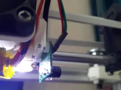 Sensor mount DC42 Differential IR sensor Smartrapcore & Alu for default E3D v5/clone hotend