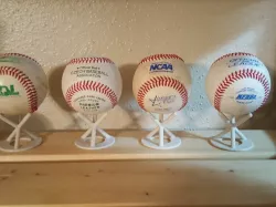 Simple Display Stand for Baseballs