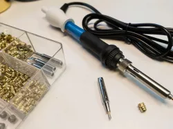 Soldering iron Drill Press Adapter