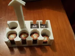 Tanks - Token Box with Measuring arrow holder