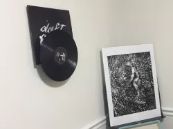 Vinyl Record Wall Display