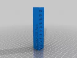 Wanhao Di3 PLA Temp Tower