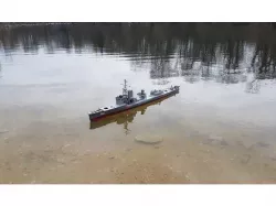 Y467 harekaze model easy RC 1/100e model warship of the kagero class
