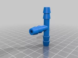 1/4" (One Quarter Inch) Hose Barb Tee