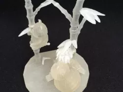 3D Printing a Chinese Character--ZHU(竹)