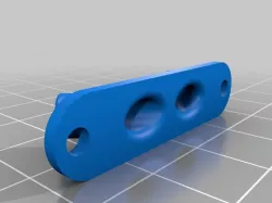 40mm receiver antenna mount