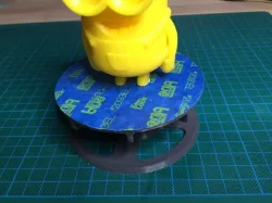 Airbrushing turntable