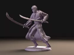 Arabian Warrior (multiple poses)