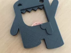 Beer Bottle Opener (with 2ct coin)