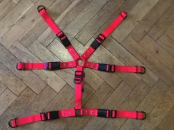 Body harness components