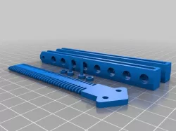Butterfly Knife Comb