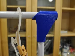 Clothes Rack Right-Angle Tube Bracket
