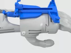 Crossbow for Atomic Lab - Limbs no string, modular, 3D printed prosthesis