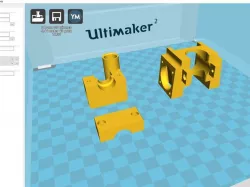 E3D Hotend mount & fans