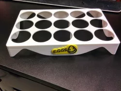 Egg Tray with label