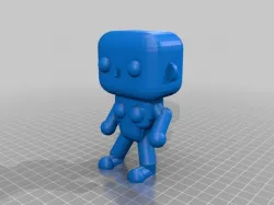 Female Funko Pop Base revised foot design
