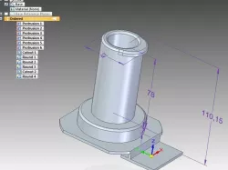 Flash Forge Creator Pro Spool Holder