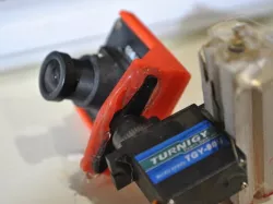 FPV Board Camera Angle Bracket 1-Axis Servo Gimbal