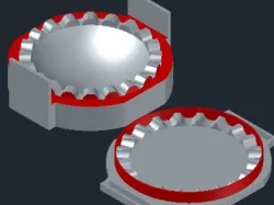 Frozen puff pastry Pie/Pasty mould/cutter