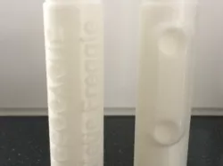 Geocache Container with text
