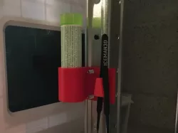 Glue and tweezers holder stand