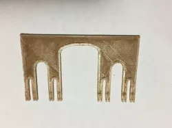 Golden Cantor Comb