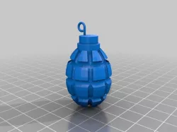 Grenade with pin