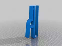 kitchen cupboard door towel clip