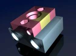 Lewihe Play 3D E3DV6 hotend support