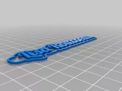Lisa Keychain Blue