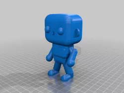 Male Funko Pop Base revised foot design