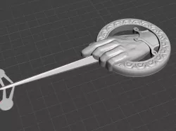 Mesh fixed Hand of the king
