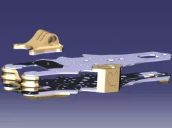 Moka Berserker-R / V2 Skid plates, XT60, GoPro Mount and Bumper