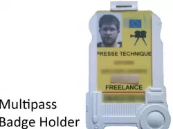 Multipass Badge Holder, the 5th element