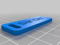 My Customized Customizer Version of luggage label