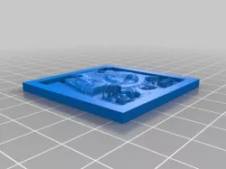 My Customized Keychain Lithopane -