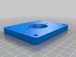 My Customized Mounting and repair frame for sillcocks, outdoor taps and outdoor facets (Openscad)