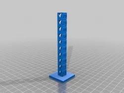My Customized Temp Calibration Tower for PVA